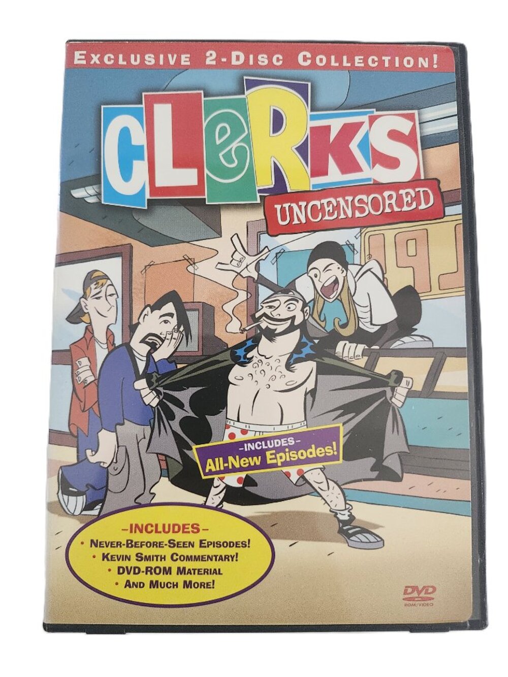 Clerks Uncensored – 2‑Disc DVD Set – Animated Series